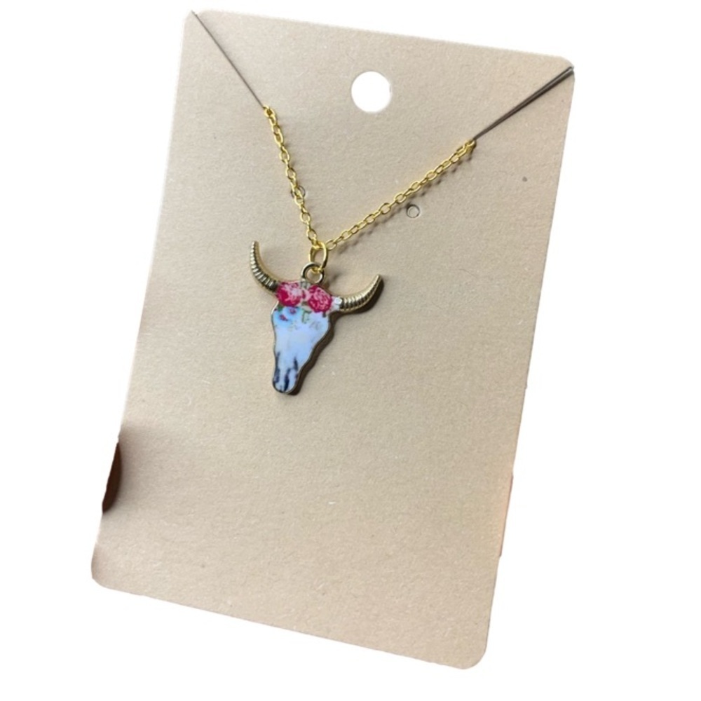 Western flower necklace